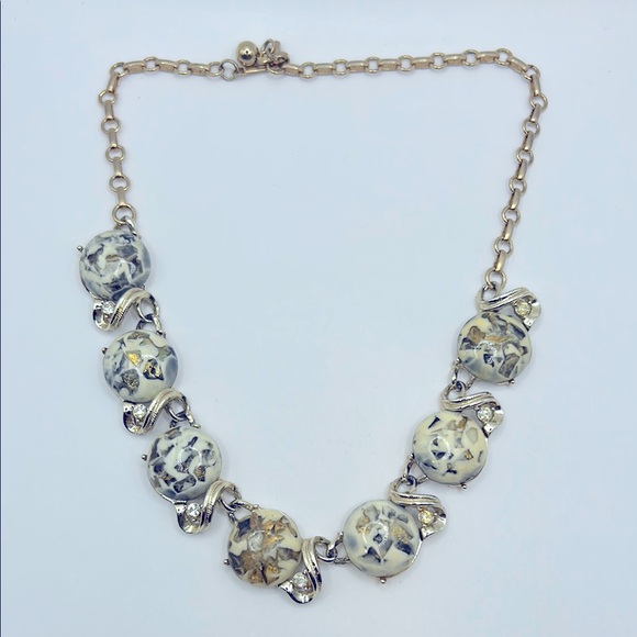 Coro Jewelry - Vintage Coro Signed Lucite Bubble Necklace